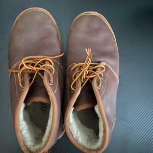 UGG Neumel Chestnut Tasman Leather Chukka Boots